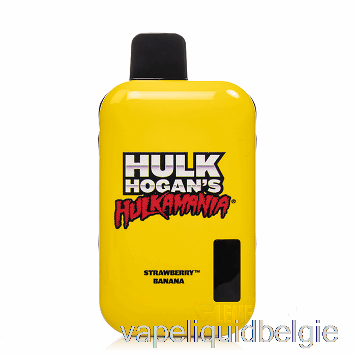 Vape Vloeistof Hulk Hogan Hulkamania 8000 Wegwerp Aardbei Banaan